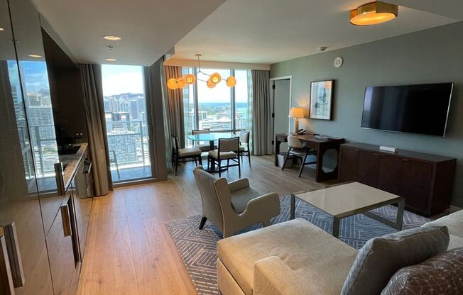 Rarely Available 1 Bed 2 Bath Long-Term in Ritz-Carlton Residences!!!