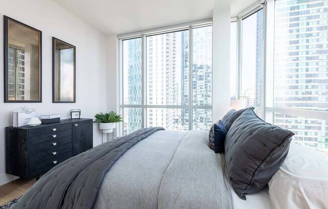 Penthouse homes offer sweeping city views
