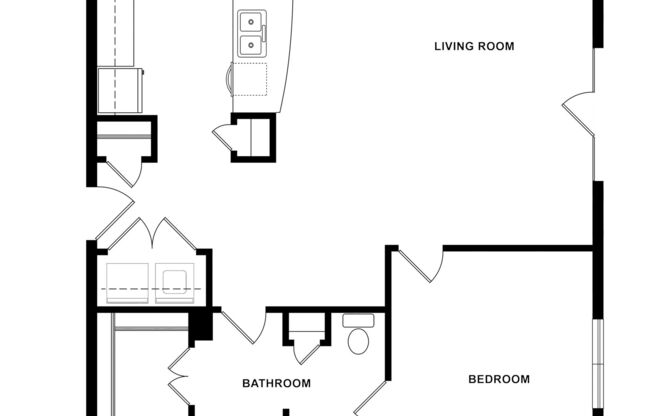 1 bed, 1 bath, 879 sqft, $1,440