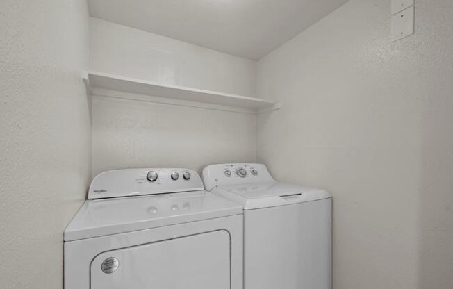 The Camilla Apartments in Mesquite, Texas Laundry Closet