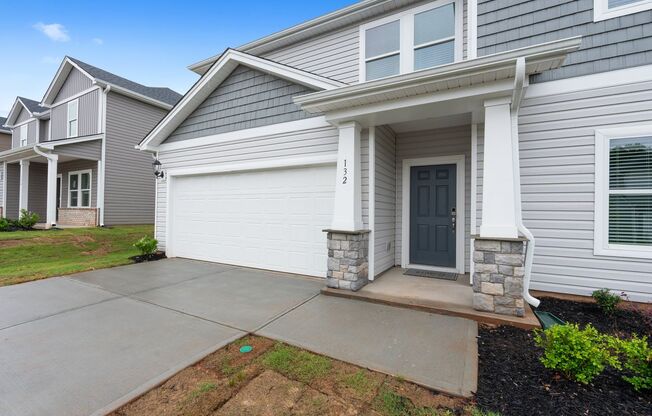 Lovely New Construction 2-Story Home, Energy Efficient, 5 BR, 3BA Home with 2 Car Garage, District 5