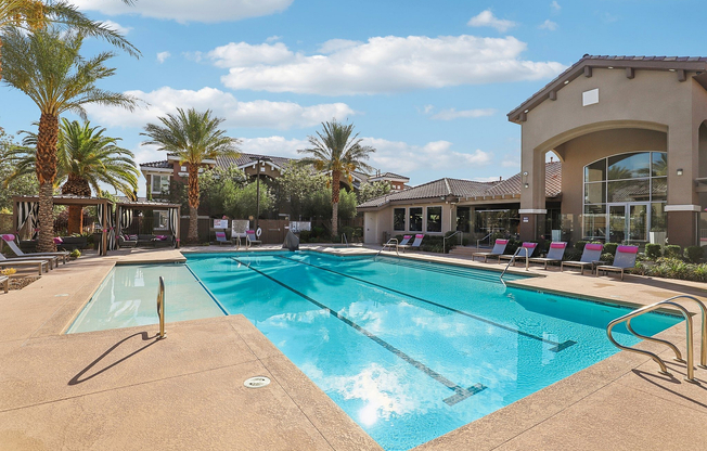 Sparkling Pool and Deck