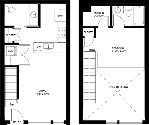 1 bed, 1 bath, 739 sqft, $2,487, Unit 10