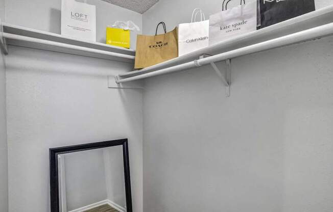Closet View at Viva Max, San Antonio, TX 78228