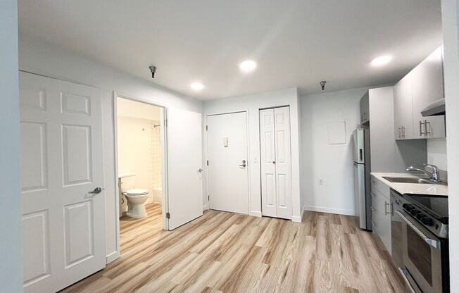 Studio, 1 bath, 480 sqft, $1,495, Unit 218