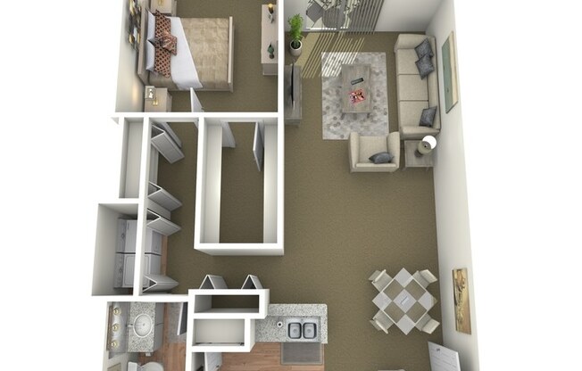 1 bed, 1 bath, 797 sqft, $920