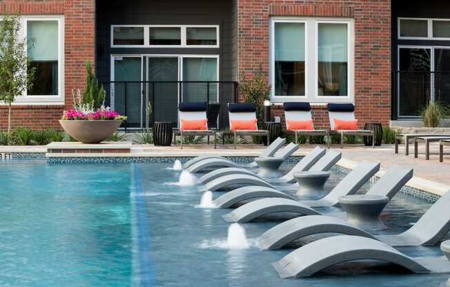 Swimming Pool With Relaxing Sundecks at Berkshire Pullman, Frisco, TX, 75034