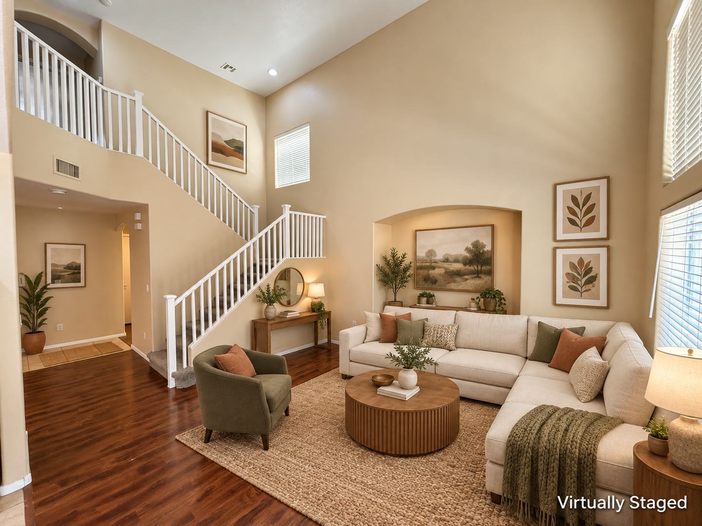 Beautiful 3Bed/3Bath/2Car residence located in gated northwest community next to Skye Canyon and Providence!