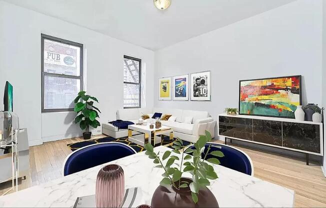 1 bed, 1 bath, $3,500, Unit 1B
