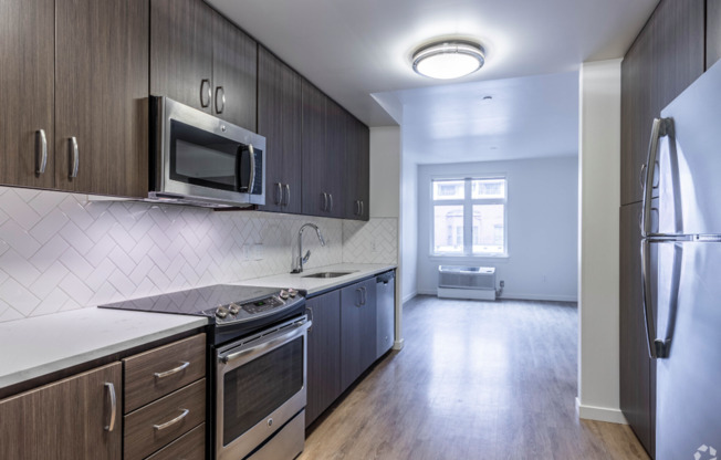 Studio, 1 bath, 526 sqft, $1,325, Unit 507