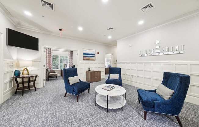 Photo of leasing office