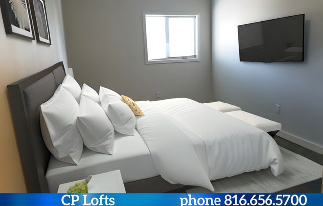 1 bed, 1 bath, 666 sqft, $1,275, Unit 2-206