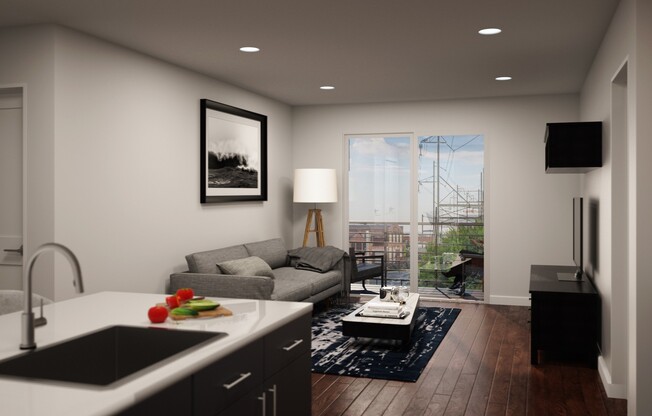 Studio, 1 bath, 435 sqft, $1,375, Unit 305