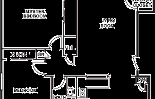 2 beds, 1 bath, 900 sqft, $980, Unit 09970-C