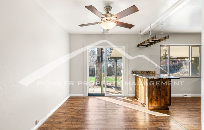 Spacious Home With Fenced In Back Yard!