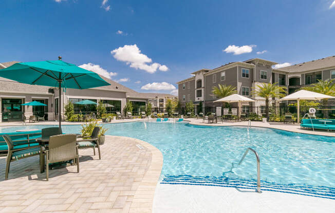 Crystal Clear Swimming Pool at Cue Luxury Apartments, Cypress, 77433