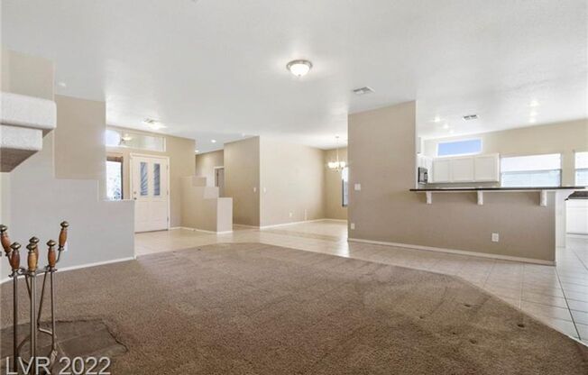 3 BR, single story home- Open floor plan