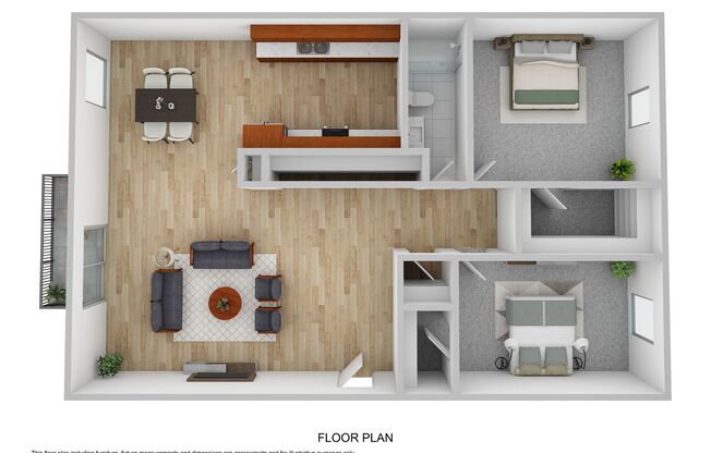 2 beds, 1 bath, 700 sqft, $1,495, Unit 17