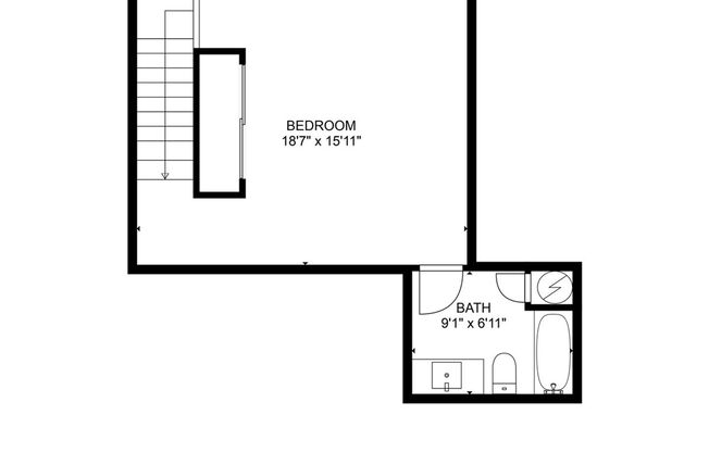 1 bed, 1 bath, 696 sqft, $1,700, Unit 215
