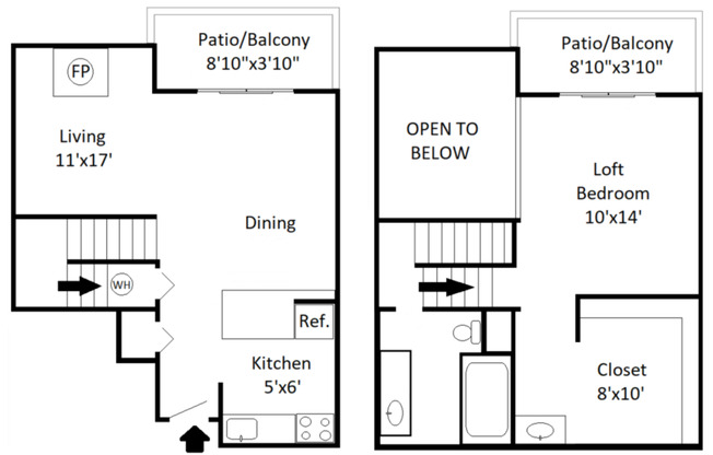 2 beds, 1 bath, 875 sqft, $1,484