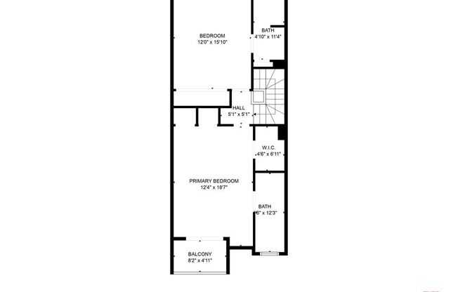 2 beds, 2.5 baths, 1,500 sqft, $5,750, Unit 6