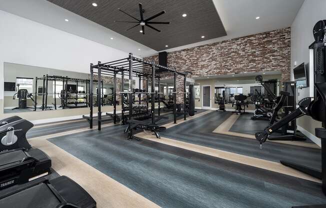Parc Ridge Weight Machines in Gym