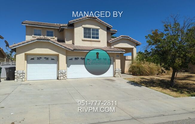 Spacious 5 bed home in N Moreno Valley!