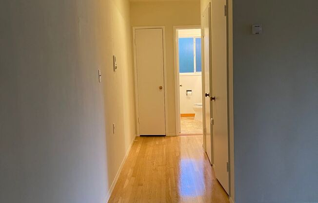 COMING SOON - JUNE MOVE IN -Beautiful quiet large one bedroom one bath with great closet space, hardwood floors,