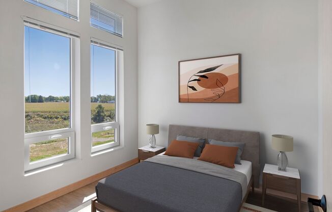 2 beds, 2 baths, 1,008 sqft, $2,625, Unit 401