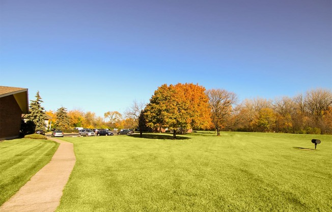 Field and Sidewalk at property land at Lansing Riverwood, LLC, Illinois