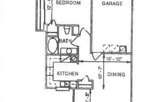 1 bed, 1 bath, 844 sqft, $1,195