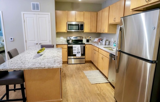Kitchen at Landings of Lexington, Lexington, 55014