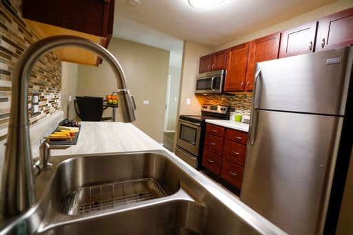 Beautiful Cherry Oak Cabinetry