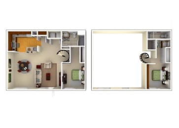 2 beds, 2 baths, 1,170 sqft, $3,417