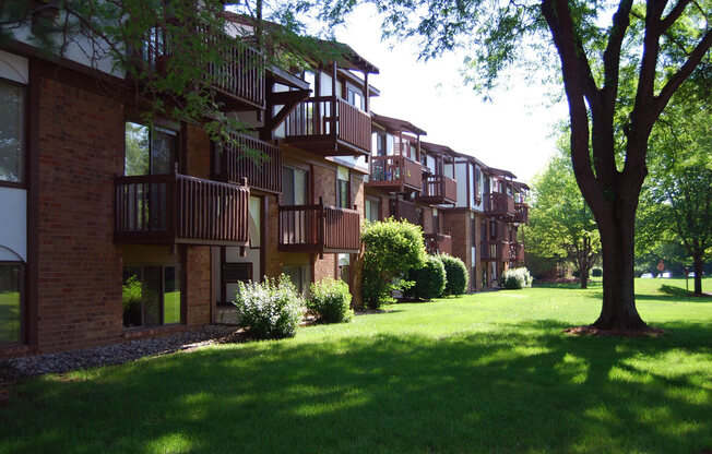 Large Mature Trees at Granada Apartments, Michigan, 49202