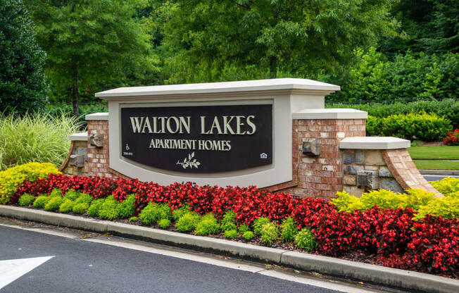 Walton Lakes Main Entrance, Atlanta GA