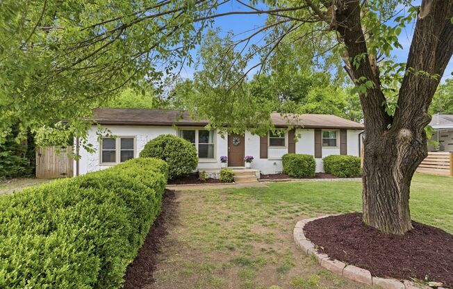 3 Bedroom/ 2 Bath Home, Fenced Yard, Covered Porch, Large Workshop/Storage Building, Small storage shed
