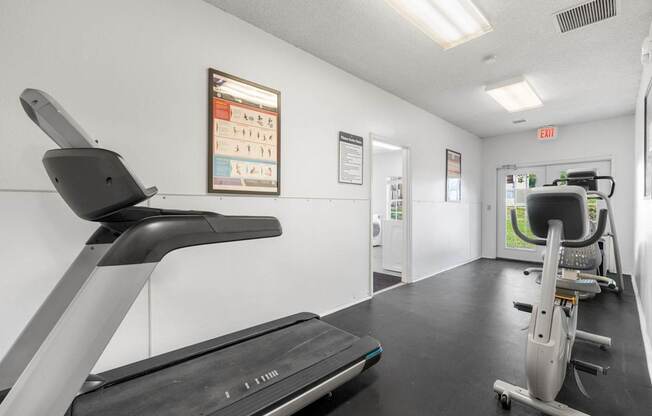 Fitness Center with Cardio Equipment