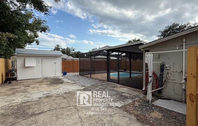 Updated South Tampa Pool Home with Fenced Yard, & Sunroom
