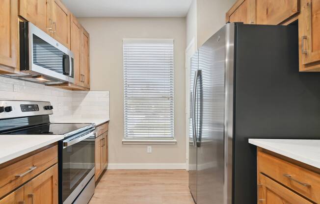 Large Kitchen at The Canyons Apartments, Fort Worth