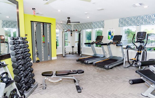 State Of The Art Fitness Center  at Ventura at Turtle Creek, Florida