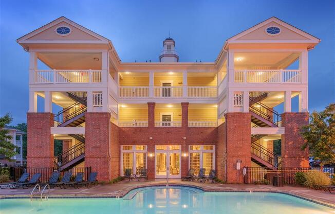 Spacious Clubhouse at Rose Heights apartments, 3801 Glen Verde Trail, North Carolina 27613