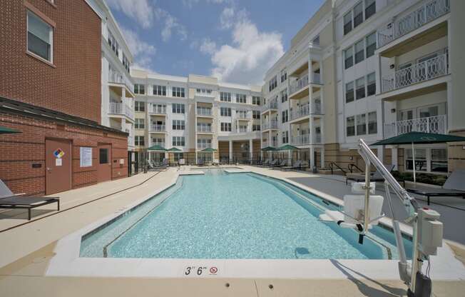 Pool View at The Thornton, Alexandria, Virginia