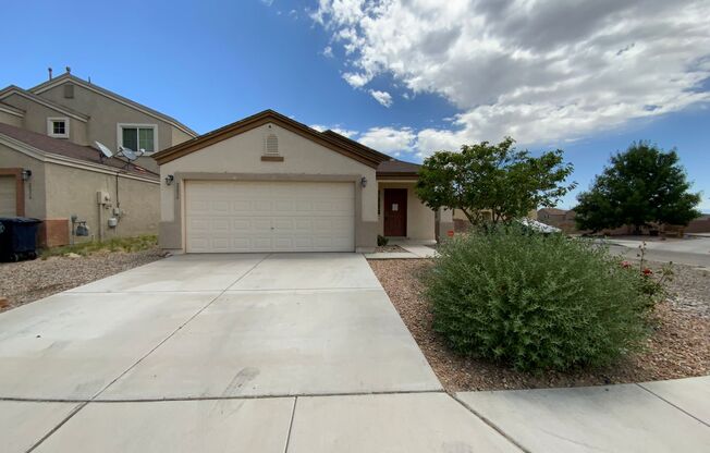 3 Bedroom Single Story Home Available Near 98th St & Dennis Chavez SW!
