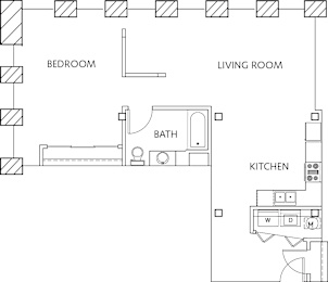 1 bed, 1 bath, 940 sqft, $1,620