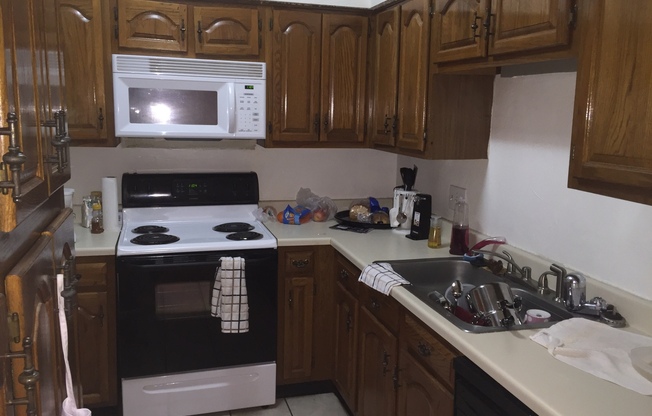 UT PRE LEASE: West Campus 2bd / 2ba Cathedral ceilings, Huge windows, Good Roommate floor-plan