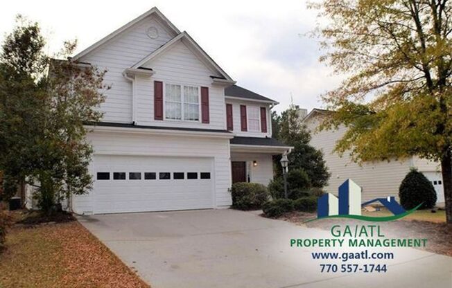 Beautiful 2-story house in NORTH GWINNETT cluster in Suwanee