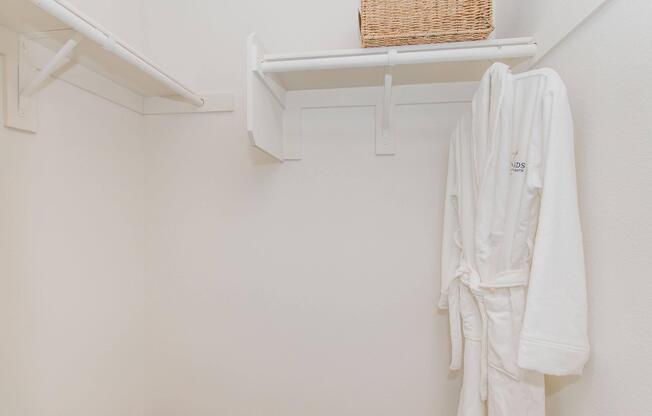 a shower curtain
