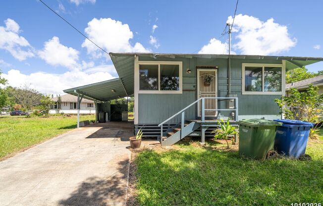 $3500 l 3 Bed l 1 Bath l Single-Family Home in Wahiawā, Oahu