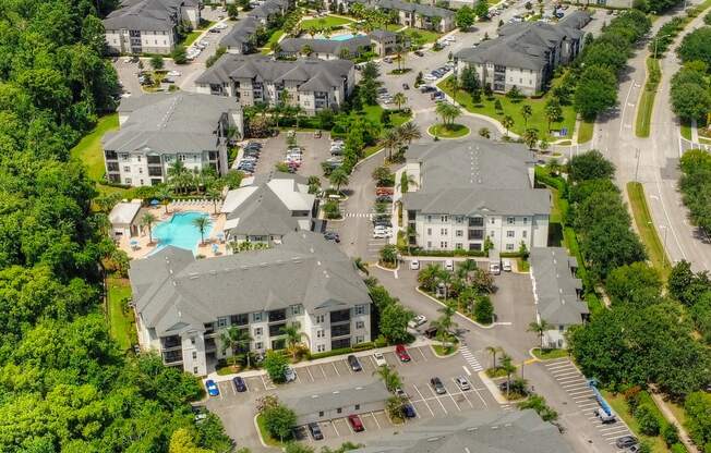 Drone View at Alaqua, Florida